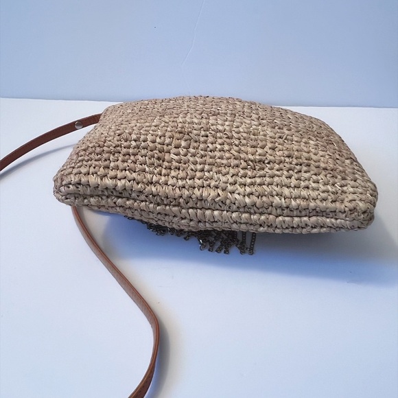 Tommy Bahama Natural Straw Crossbody Bag!!! - Picture 6 of 8